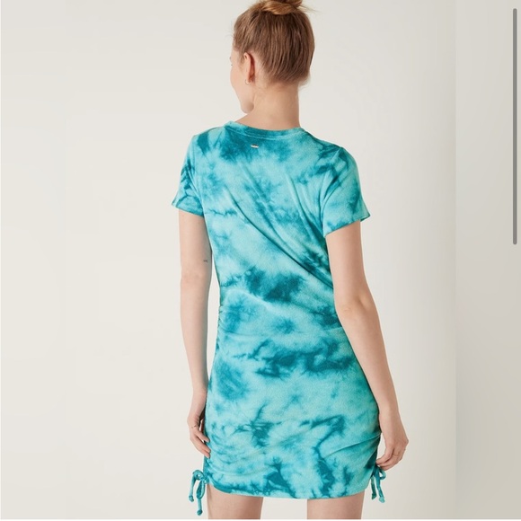 NWT Victoria’s Secret PINK Beach Terry Ruched Side Dress Size S - Picture 3 of 9